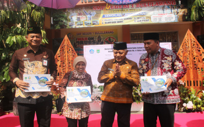 KUNJUNGAN BAPAK BUPATI MALANG DI SEKOLAH UNGGULAN NESABULA HEBAT