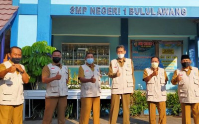 Satgas Covid19 SMPN 1 Bululawang