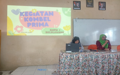 KEGIATAN PERDANA KOMBEL SMP PRIMA